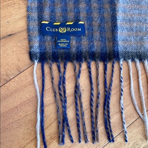Club  Room cashmere  scarf - Picture 4 of 5